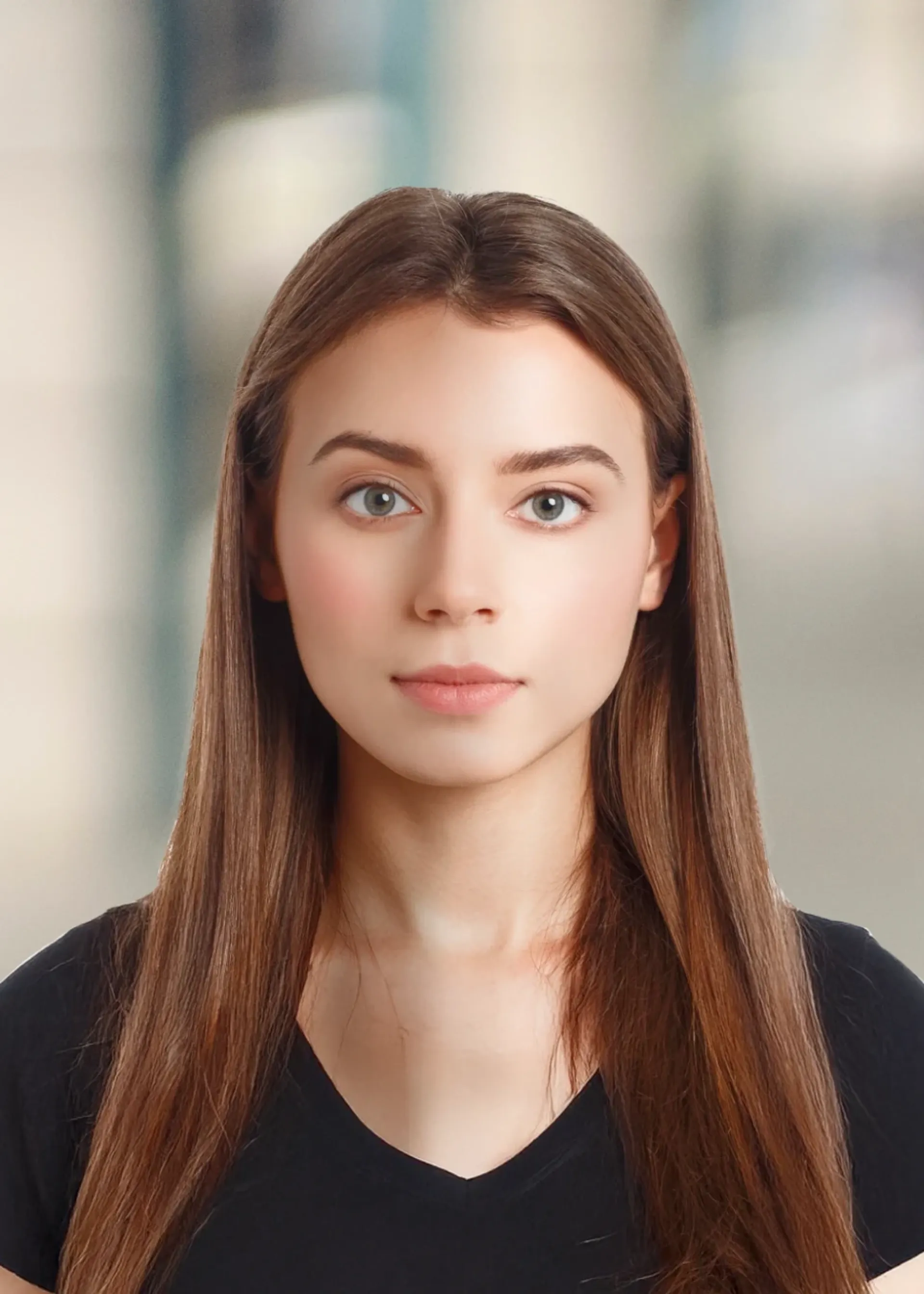 Passport photo maker