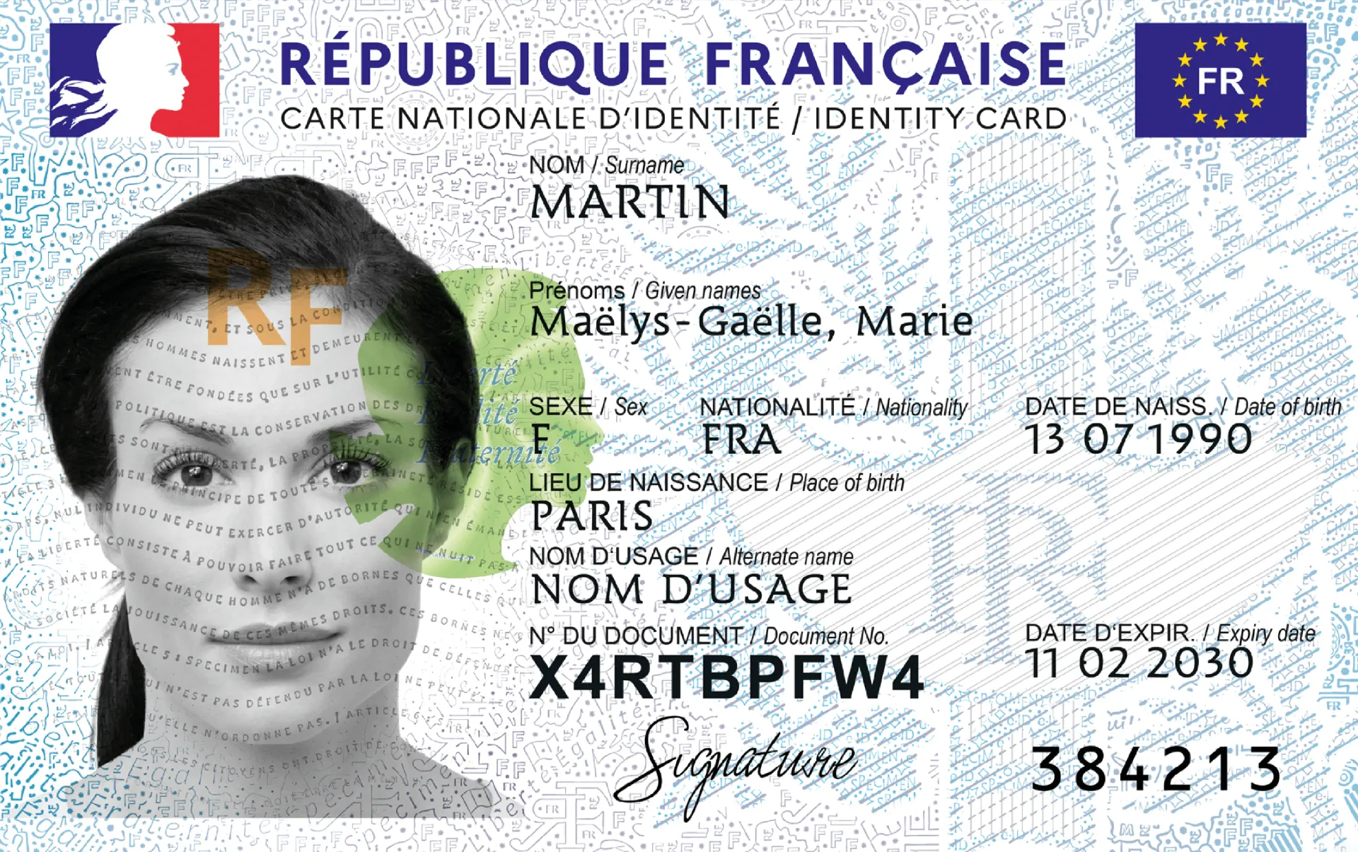 Photo carte d'identité