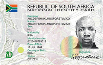 South African ID Photo