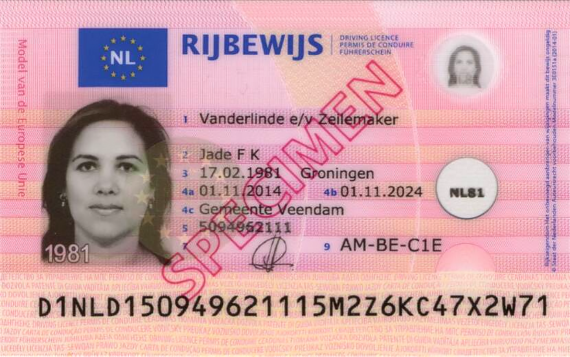 Pasfoto Rijbewijs