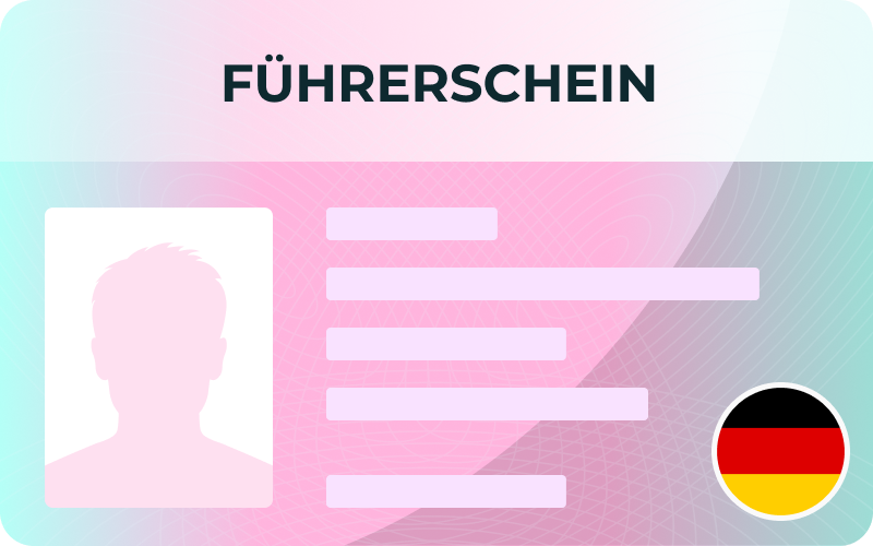 Foto für Führerschein