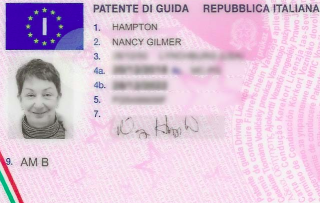 Foto per la patente di guida
