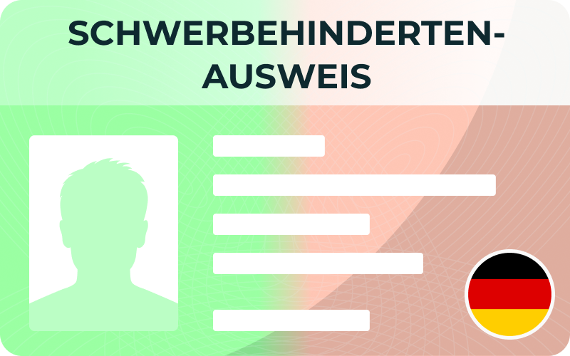 Foto für Schwerbehinderten­ausweis