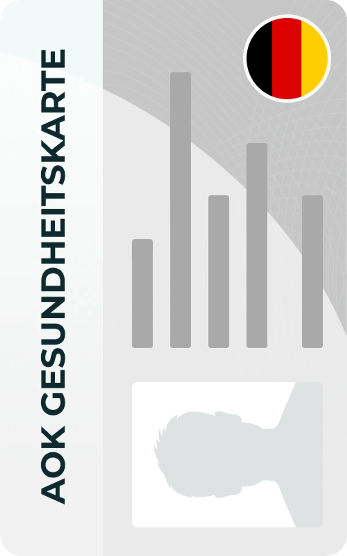 Passbild AOK-Gesundheitskarte