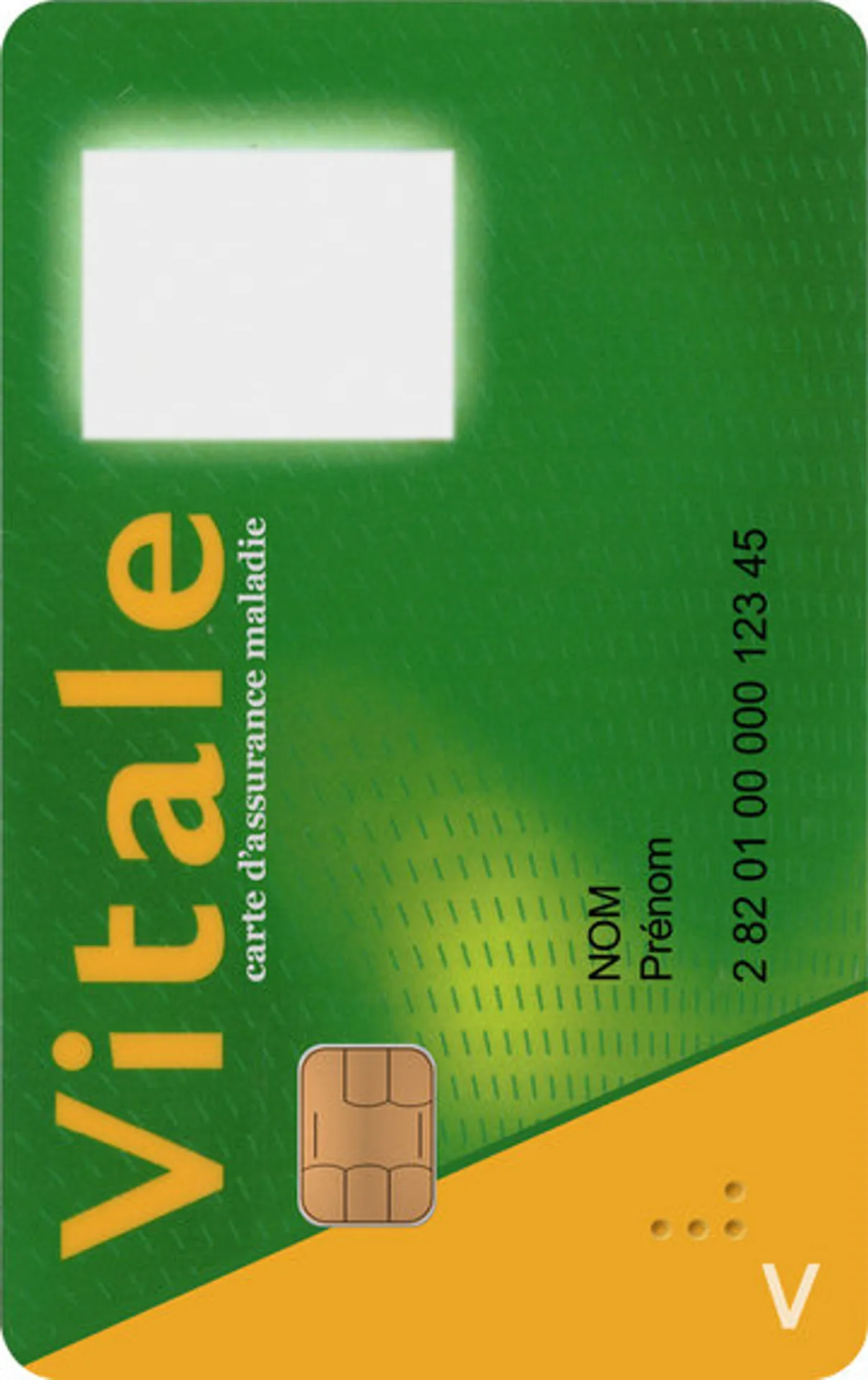 Photo pour carte Vitale