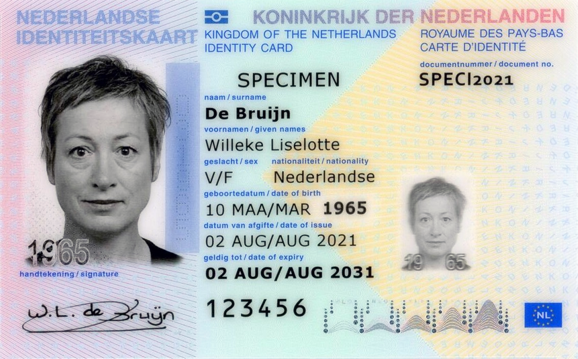 Pasfoto Identiteitskaart (ID kaart)