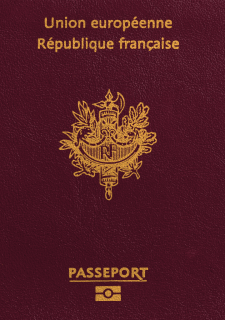 French Passport Photo