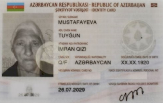 Azərbaycanın şəxsiyyət vəsiqəsi